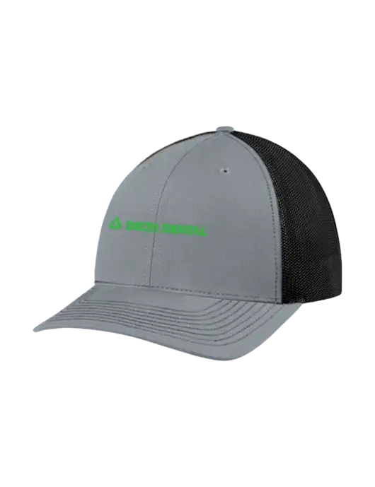 Richardson Adjustable Snapback Original 112 Trucker Cap Heather Grey w/Black Mesh w/Delta Dental