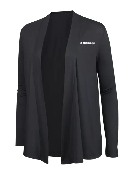 Smoke Grey Womens Concept Cardigan w/Delta Dental
