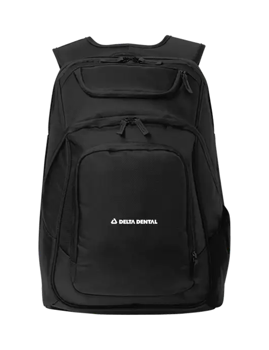 Executive Black Laptop Backpack w/Delta Dental