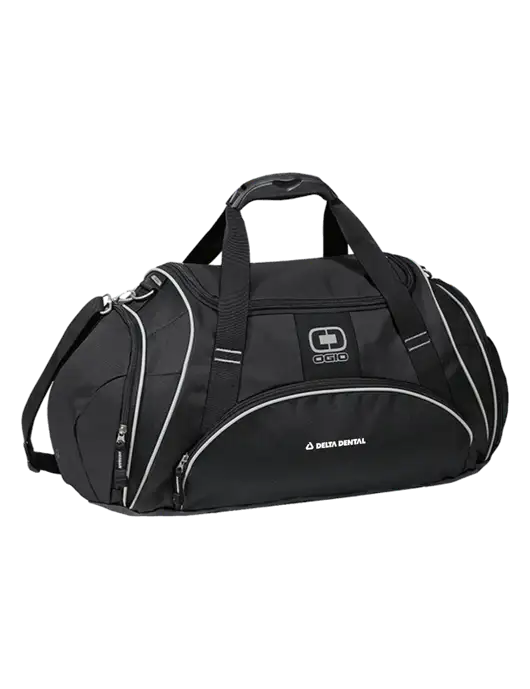 OGIO Black Crunch Duffel
 w/Delta Dental